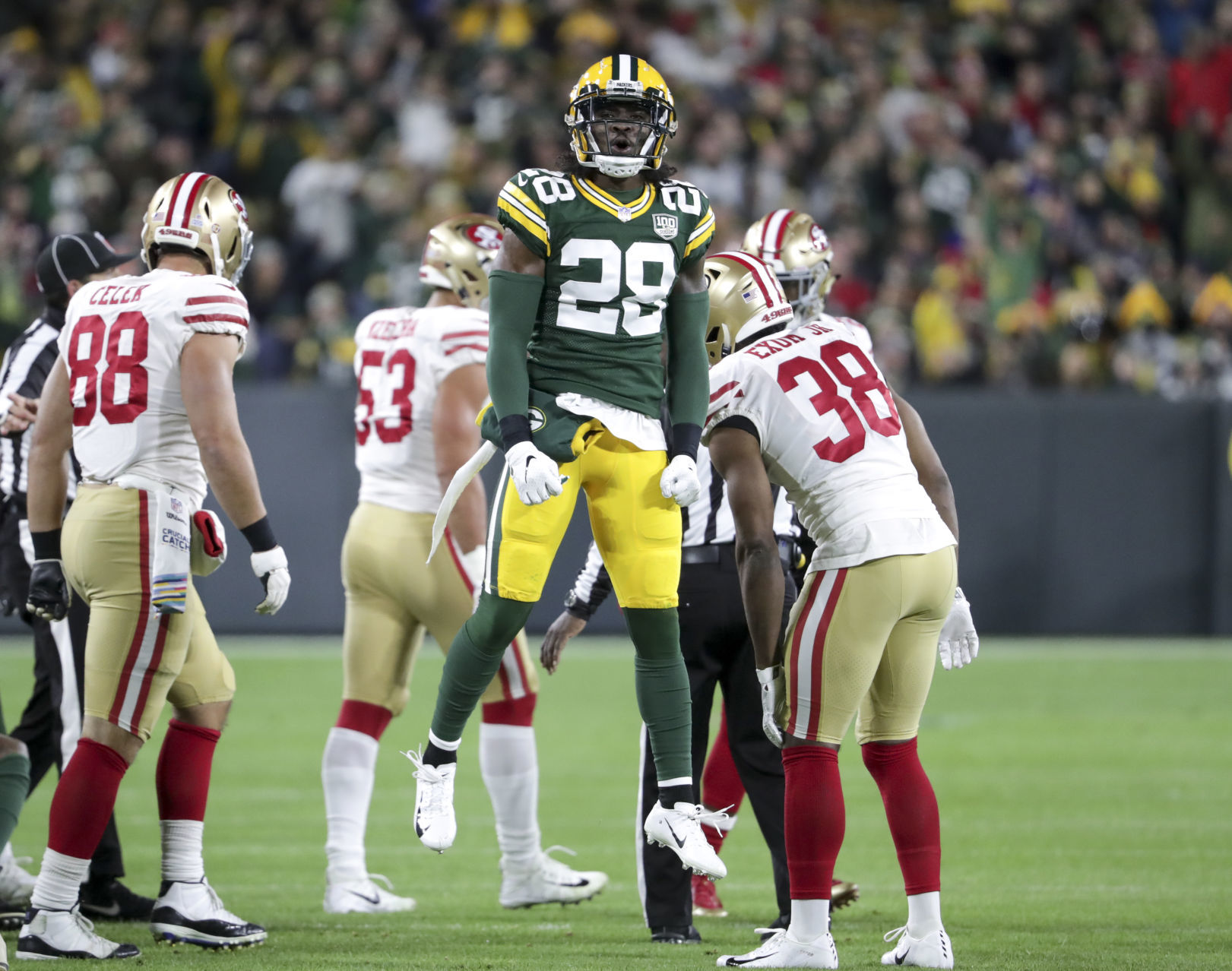 Packers 33, 49ers 30